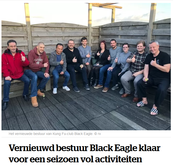 Vernieuwd bestuur Black Eagle klaar voor een seizoen vol activiteiten