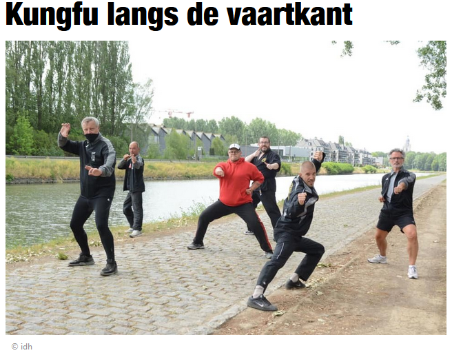 Kungfu langs de vaartkant