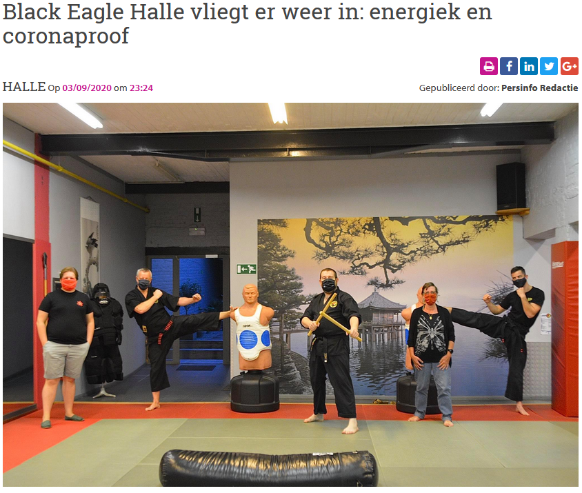 Black Eagle Halle vliegt er weer in: energiek en coronaproof