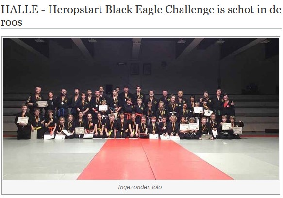 HALLE - Heropstart Black Eagle Challenge is schot in de roos