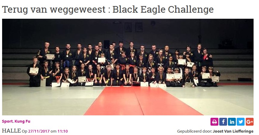 Terug van weggeweest : Black Eagle Challenge