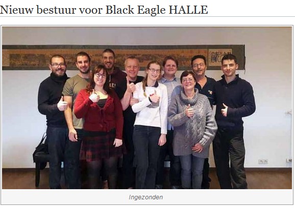 Nieuw bestuur voor Black Eagle HALLE