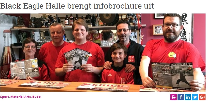 Black Eagle Halle brengt infobrochure uit