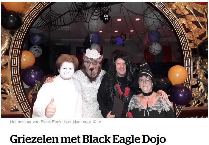 Griezelen met Black Eagle Dojo
