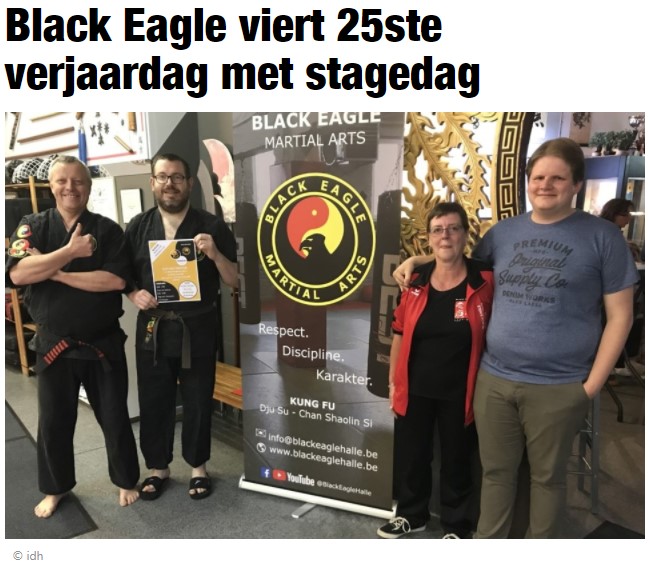 Black Eagle viert 25ste verjaardag met stagedag