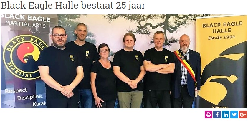 Black Eagle Halle bestaat 25 jaar