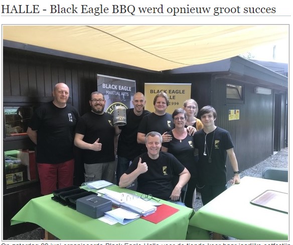 HALLE - Black Eagle BBQ werd opnieuw groot succes