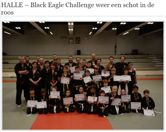 HALLE – Black Eagle Challenge weer een schot in de roos