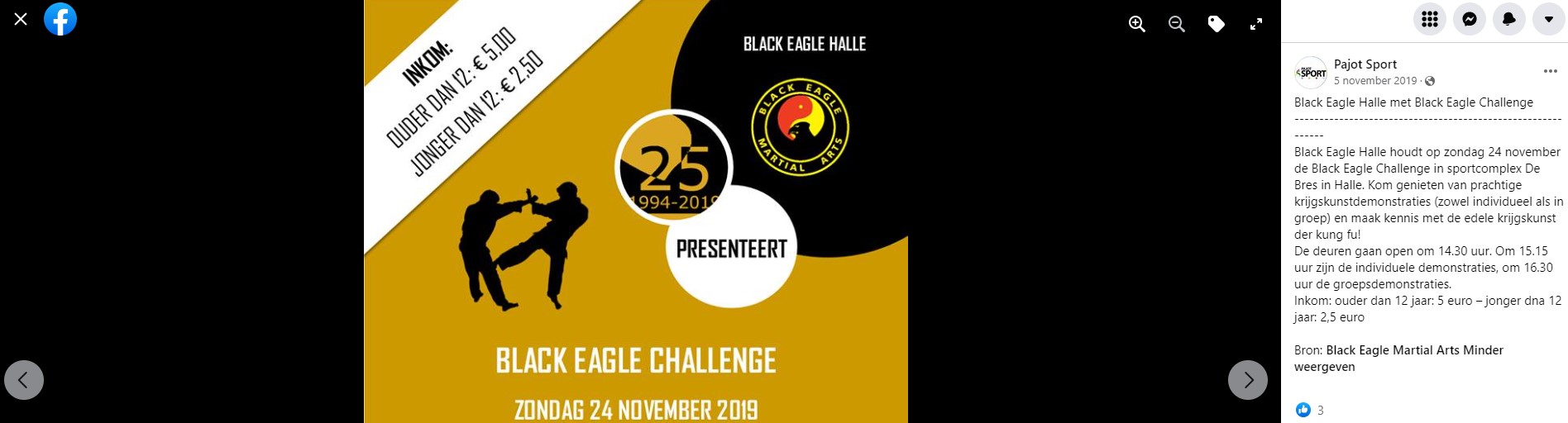 Black Eagle Halle met Black Eagle Challenge