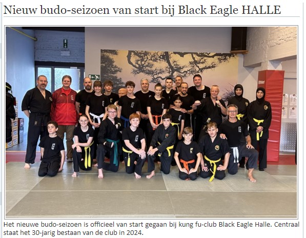 Nieuw budo-seizoen van start bij Black Eagle HALLE