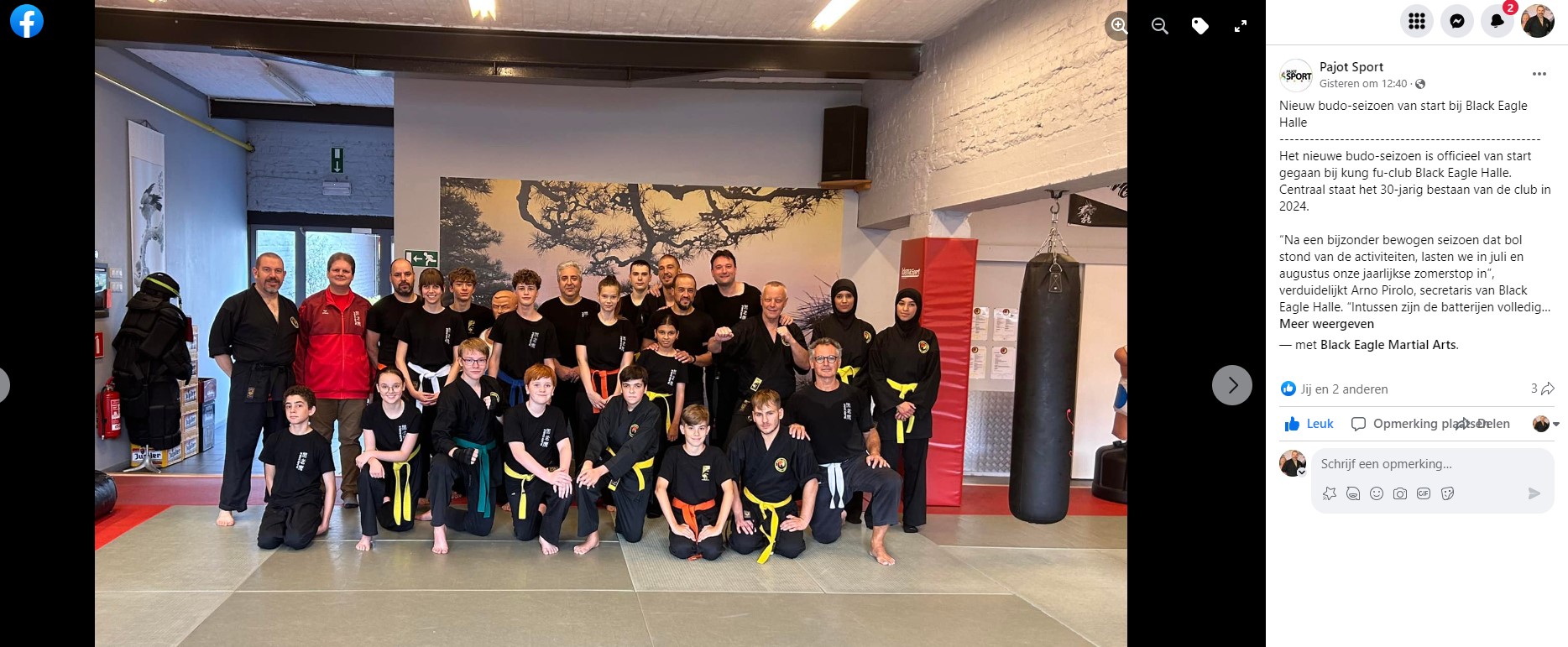 Nieuw budo-seizoen van start bij Black Eagle Halle