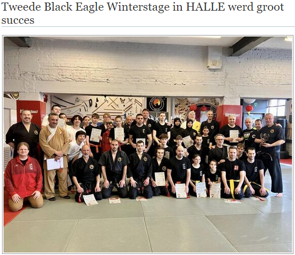 Tweede Black Eagle Winterstage in HALLE werd groot succes