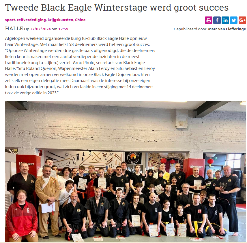 Tweede Black Eagle Winterstage werd groot succes
