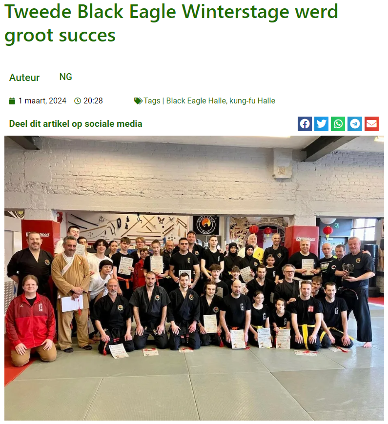 Tweede Black Eagle Winterstage werd groot succes