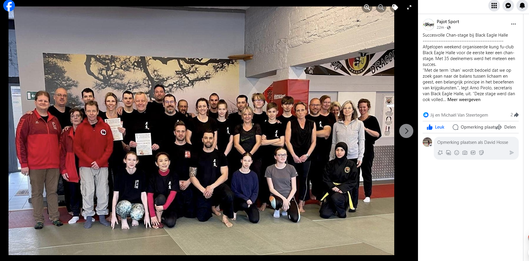 Succesvolle Chan-stage bij Black Eagle Halle