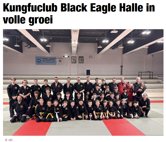 Kungfuclub Black Eagle Halle in volle groei
