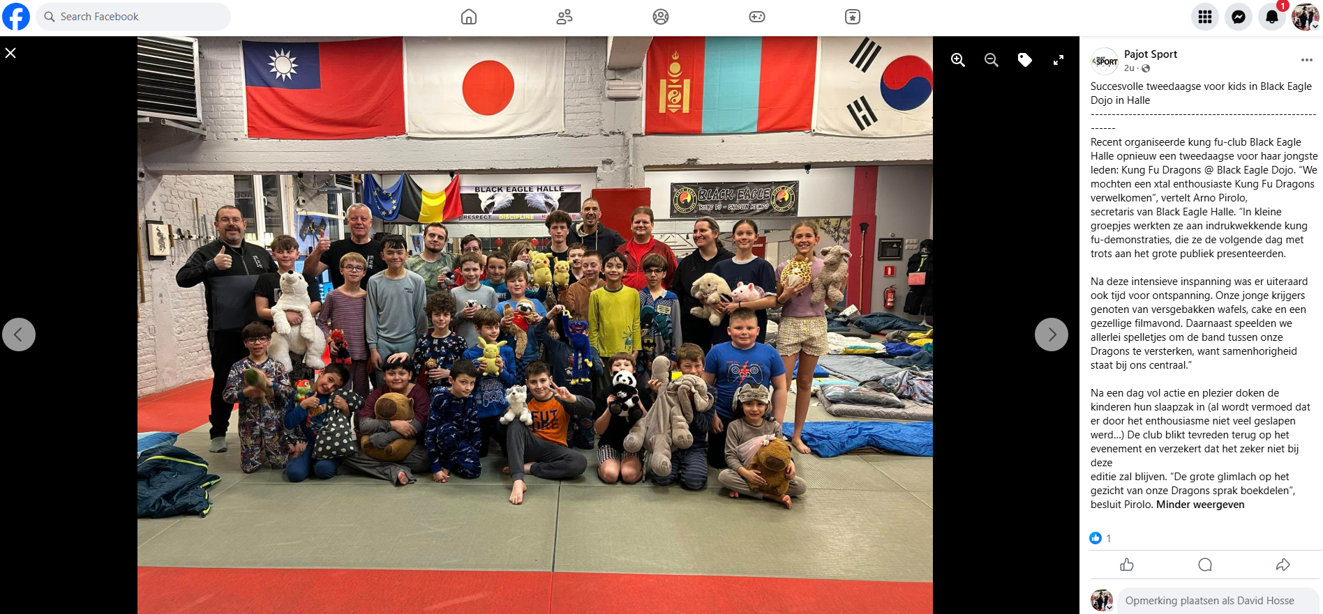 Succesvolle tweedaagse voor kids in Black Eagle Dojo in Halle