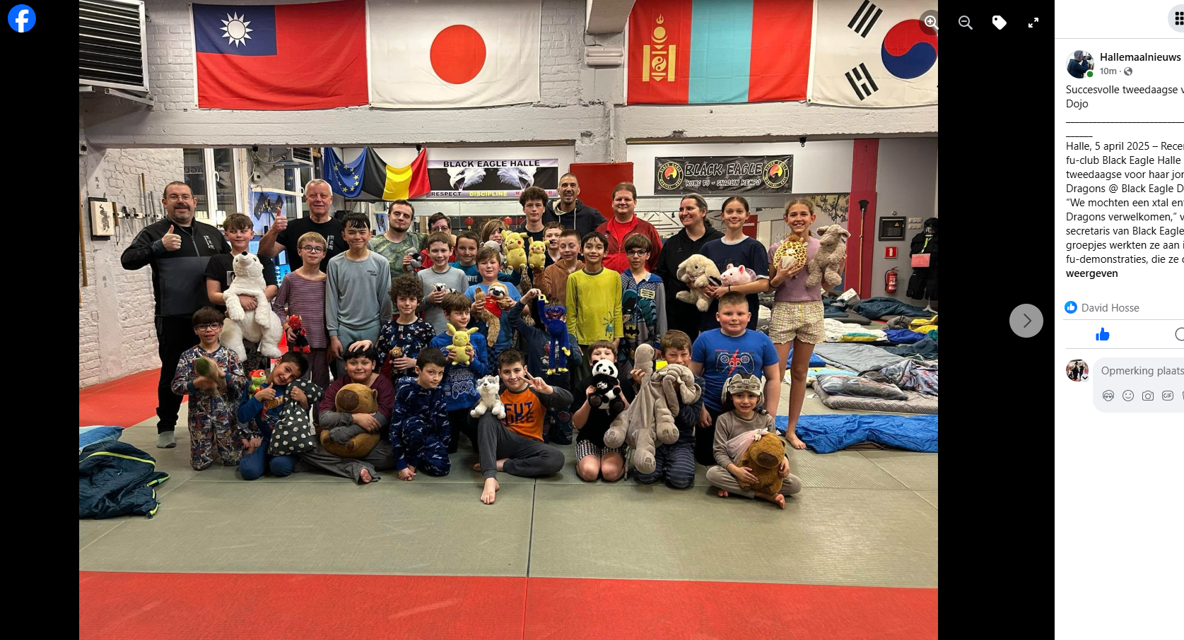 Succesvolle tweedaagse voor kids in Black Eagle Dojo