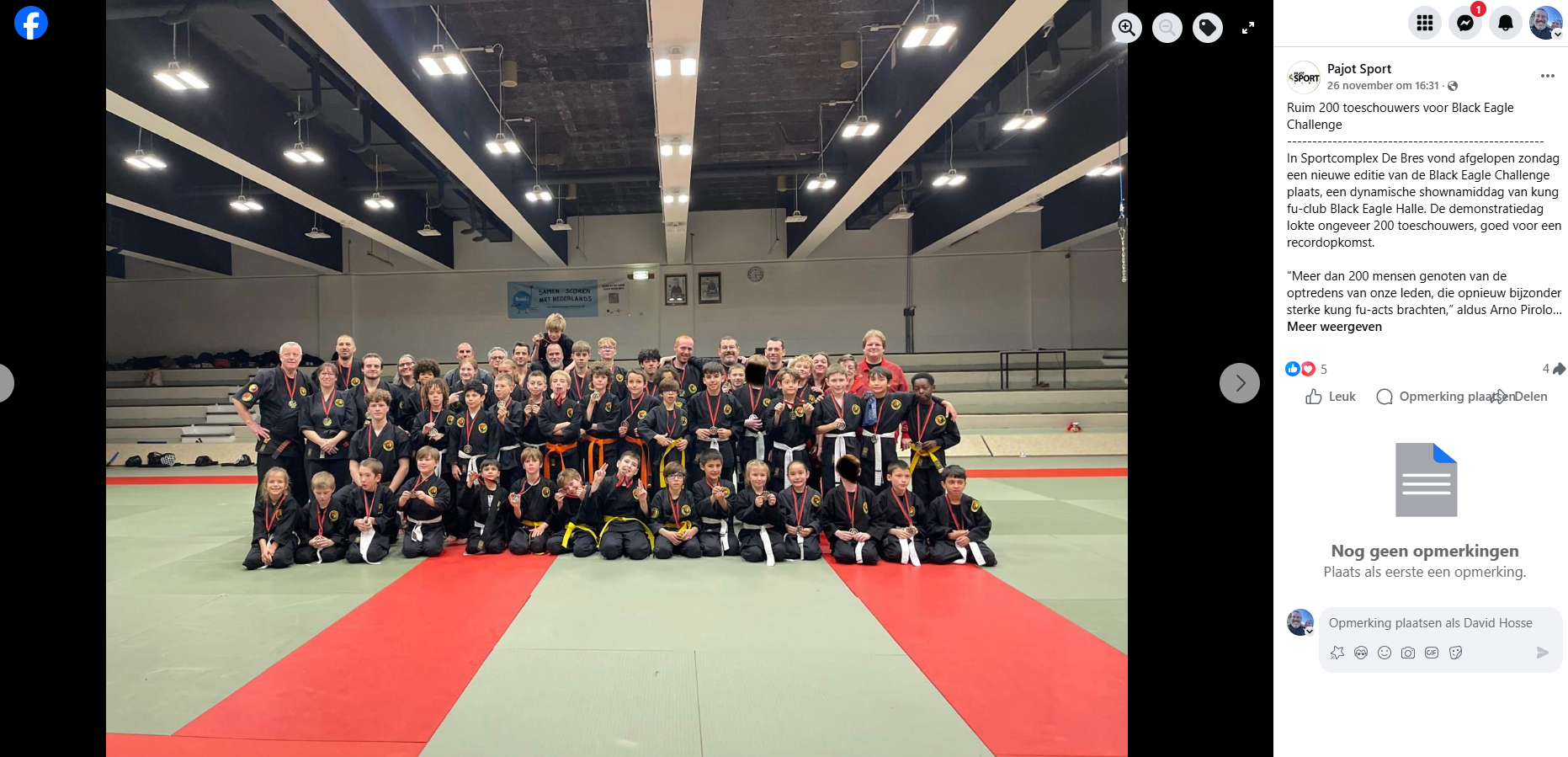 Ruim 200 toeschouwers voor Black Eagle Challenge