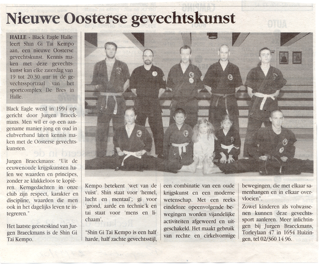 Nieuwe Oosterse gevechtskunst