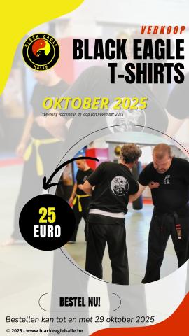 BLACK EAGLE KLEDIJVERKOOP - OKTOBER & NOVEMBER 2025