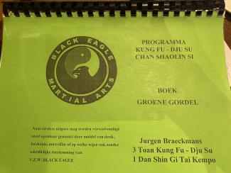 Kung Fu Dju Su Chan Shaolin Si Groene Gordel