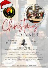 DE BLACK EAGLE CHRISTMAS DINNER - VRIJDAG 20 DECEMBER 2024